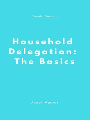 cover image of Household Delegation